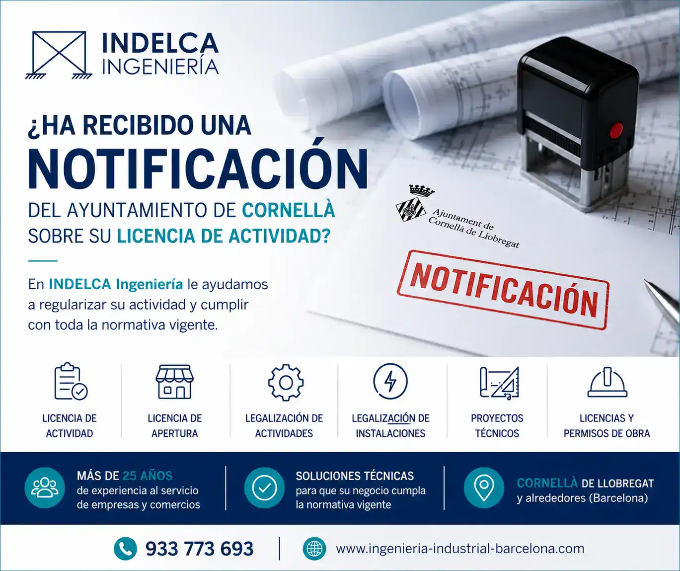 NOTIFICACIÓN Ayuntamiento (Cornellá)